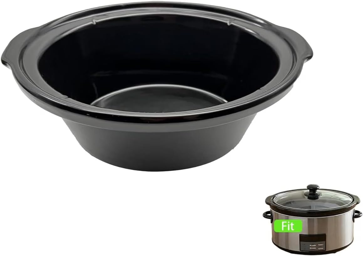 8 Qt Replacement Slow Cooker Insert pot,Compatible for Crockpot Slow Cooker