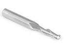YONICO Carbide Ball Nose End Mill CNC Router Bits 2 Flute Spiral 3/16-Inch Dia. 1/4-Inch Shank 34212-SC