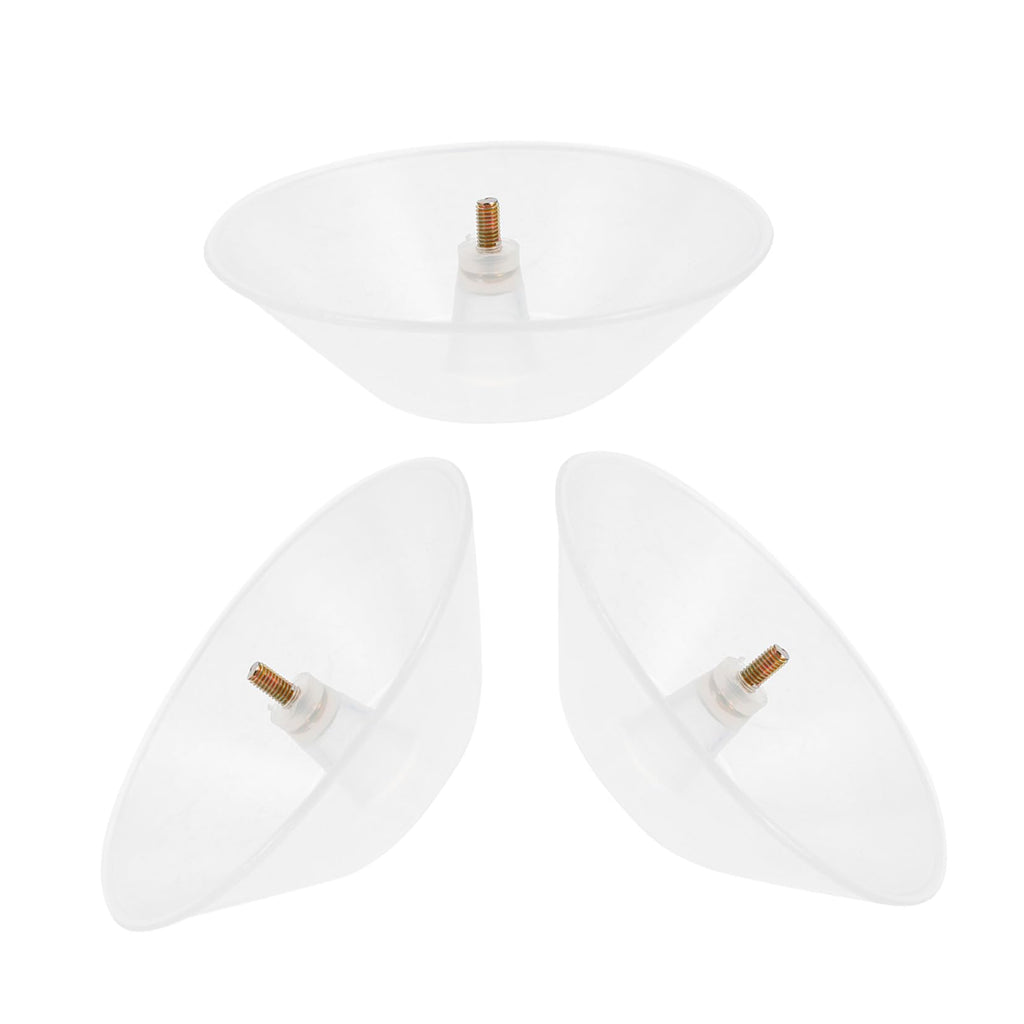 3Pcs Range Hood Oil Collecting Cups Plastic Oil Container for Kitchen Easy Installation