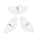 3Pcs Range Hood Oil Collecting Cups Plastic Oil Container for Kitchen Easy Installation