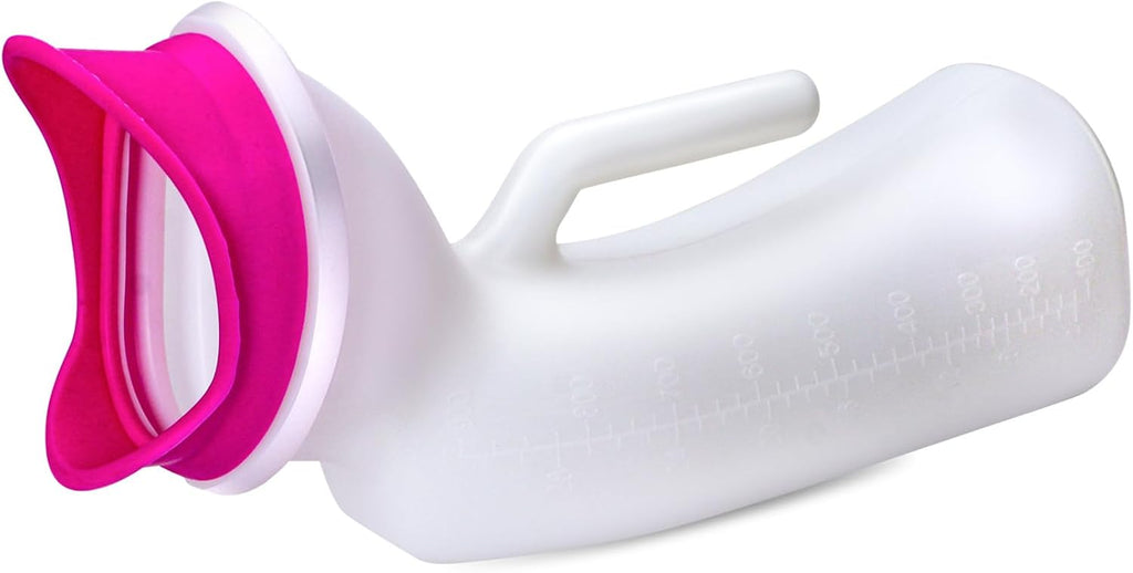 Urinals for Women and Men Portable Unisex Urinal Bottle 1000ml Female Urination Device Pee Bottles for Emergency