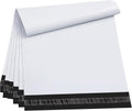 Poly Mailers 12x15.5 25PC Medium Shipping Bags for Clothes White