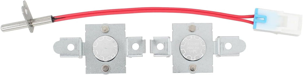 Dryer Thermistor Thermostat Kit High Limit Thermostat for Kenmore,LG