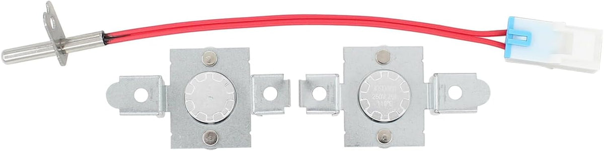 Dryer Thermistor Thermostat Kit High Limit Thermostat for Kenmore,LG