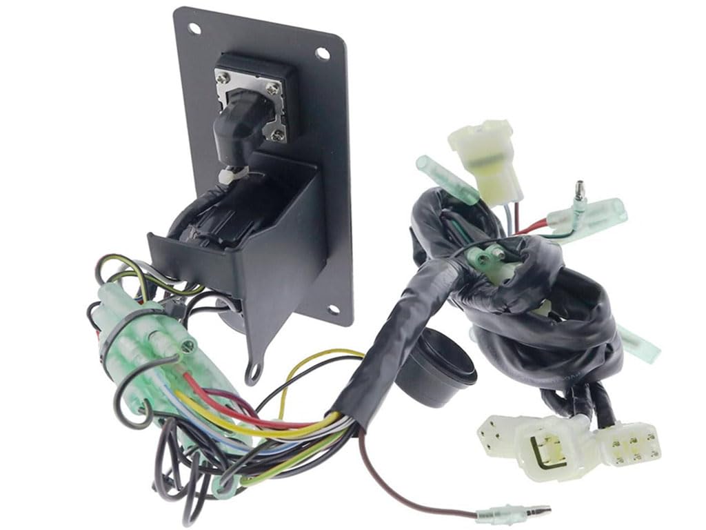 Single Engine Ignition Key Switch Panel On-Off-Start for Honda Outboard