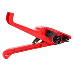 Strapping Tensioner, Heavy Duty PET/PP Poly Pallet Strapping Kit Steel Cutter Manual Banding Tool for 13-19 mm