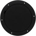 TCH Hardware 4" 6" 8" Black White Grey Round Deck Plate Inspection Hatch - Detachable Water Tight Lid Cover