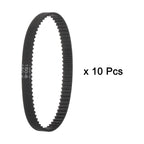 uxcell 10pcs 2GT Timing Belt Closed Loop Rubber Belts 150-2GT-6, 6mm Width x 150mm Length, 3D Printer Timing Belt
