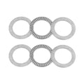 uxcell NTA2435 Thrust Needle Roller Bearings with Washers 1-1/2" Bore 2-5/32" OD 5/64" Width 2pcs