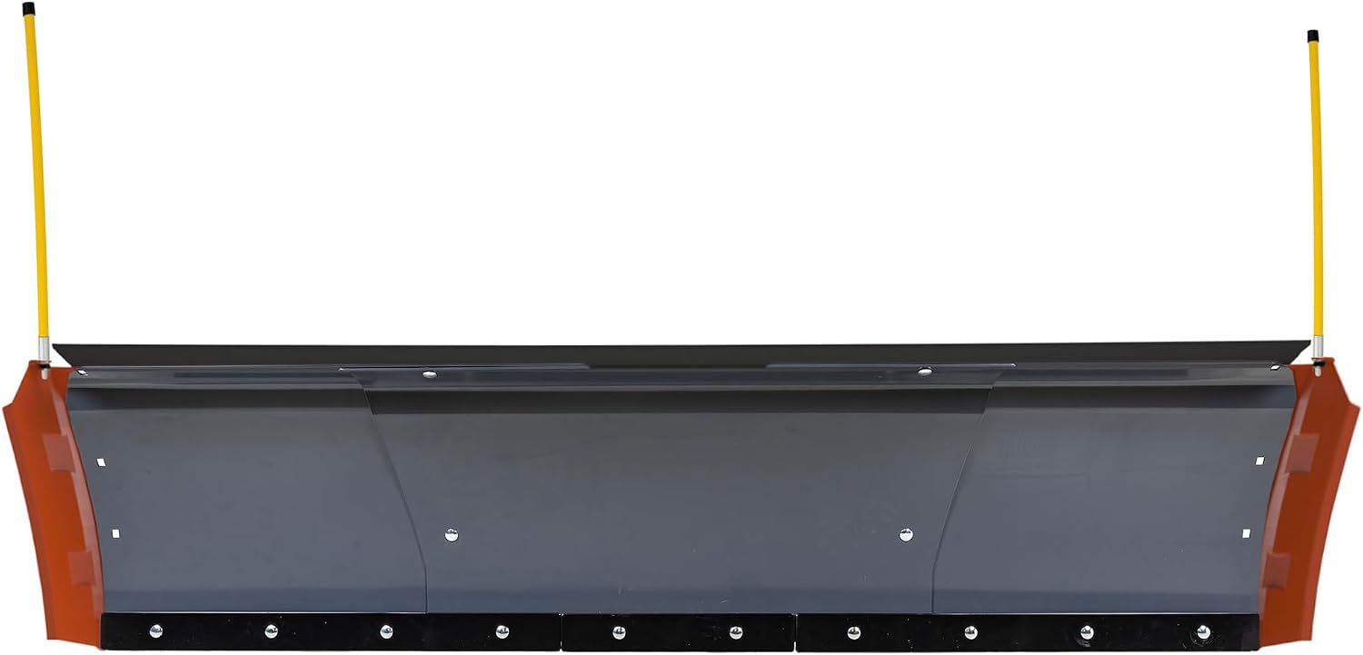 SNOWSQUATCH Deluxe UTV Snow Plow 60-72" Adjustable Steel Blade Mount Kit | Universal Compatible with Most