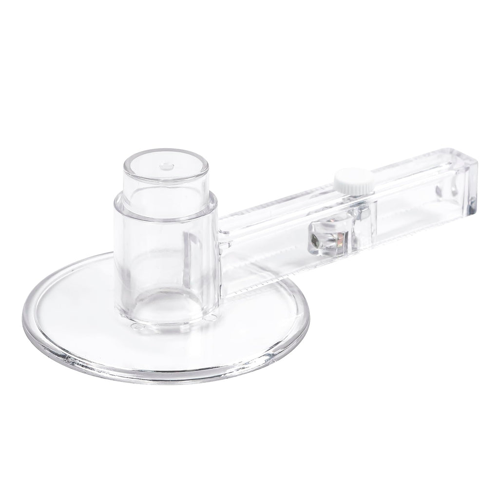75mm/3 Inch Clear Circle Cutter Button Maker Tools, Adjustable Multi-Size Badge Making Round Cutting Tool, Cutting