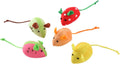 Catnip Cat Mice Toys Interactive Mouse Cat Toy for Indoor Adult Cats Kitten Kitty Baby Cat Chew Exercise Toy