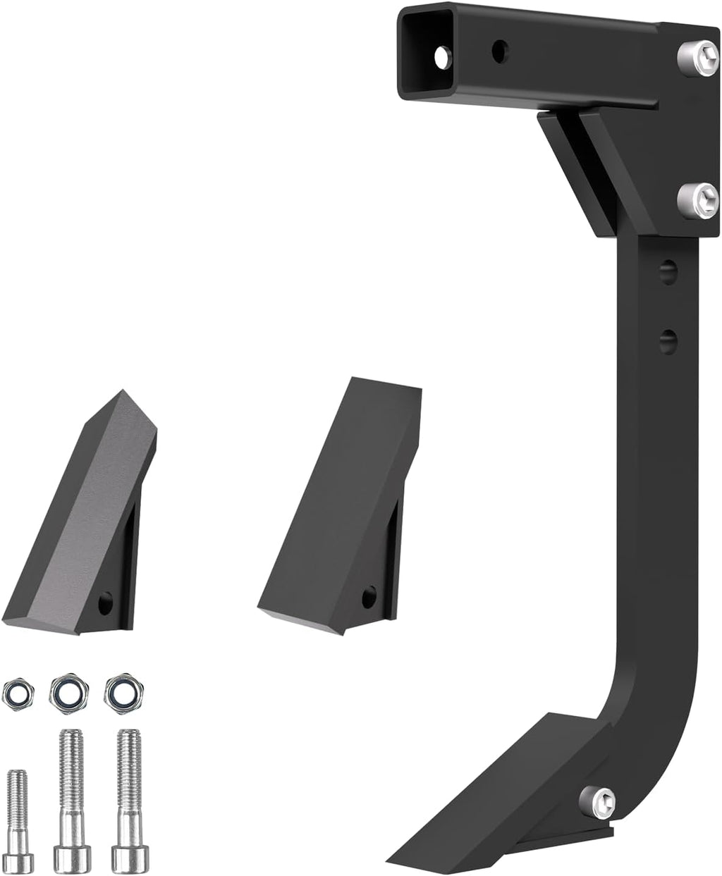 Hitch Mounted Ripper, Hitch Lawn Trencher, Tractor Accessories for ATV/UTV/Tractor with 2" Receiver, 18" Adjustable