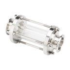 SENFUID Flow Sight Pipe Glass Diopter 2 Inch Ferrule Tri Clamp