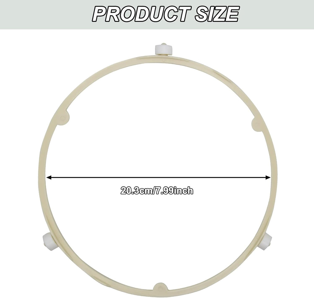 8.5in Microwave Plate Replacement, Microwave Roller Ring Replacement Accessories Compatible with Ge Samsung