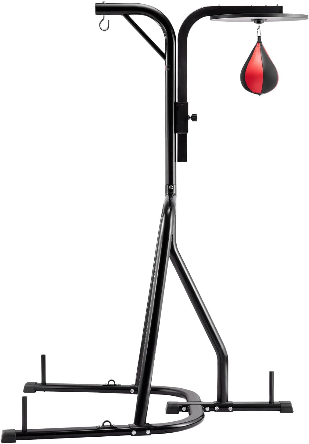 Punching Bag Stand, Steel Heavy Duty Workout Training Equipment, Adjustable Height Boxing Punching Stand with