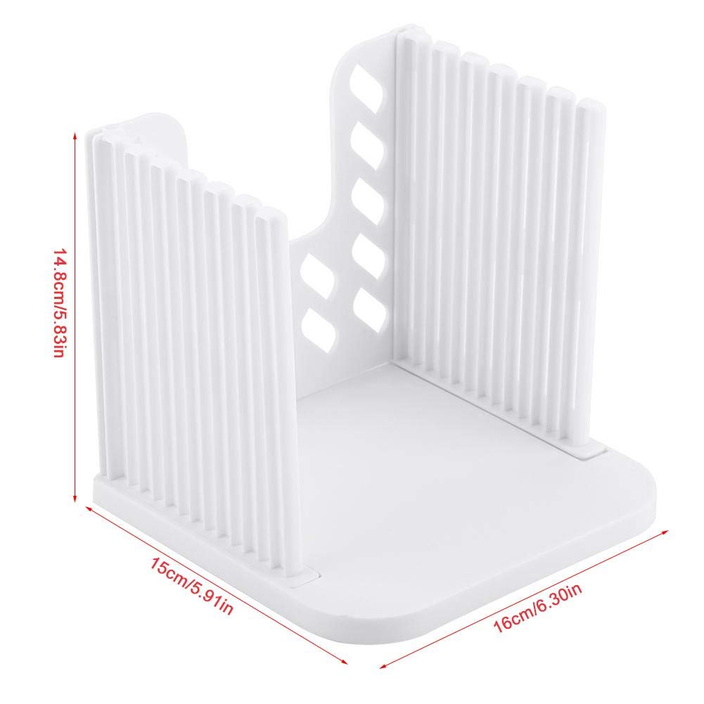 Bread r Machine, Bread Maker Slicing Machine for Cutting Even Every Time Daily Bread Cutting Set, ABS Material, White