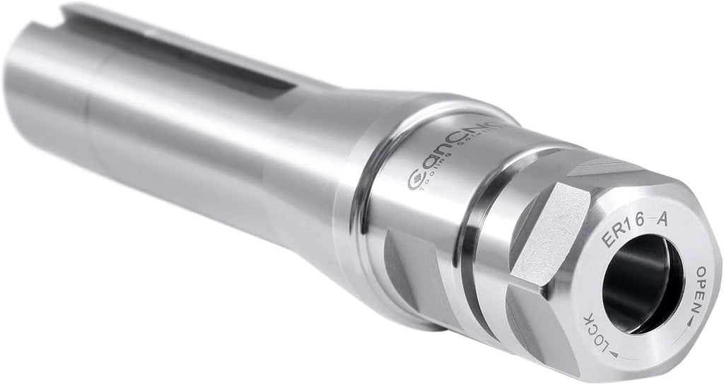 Accusize R8 Shank ER16 Collet Chuck, 7/16''-20 Drawbar End, 0223-0229