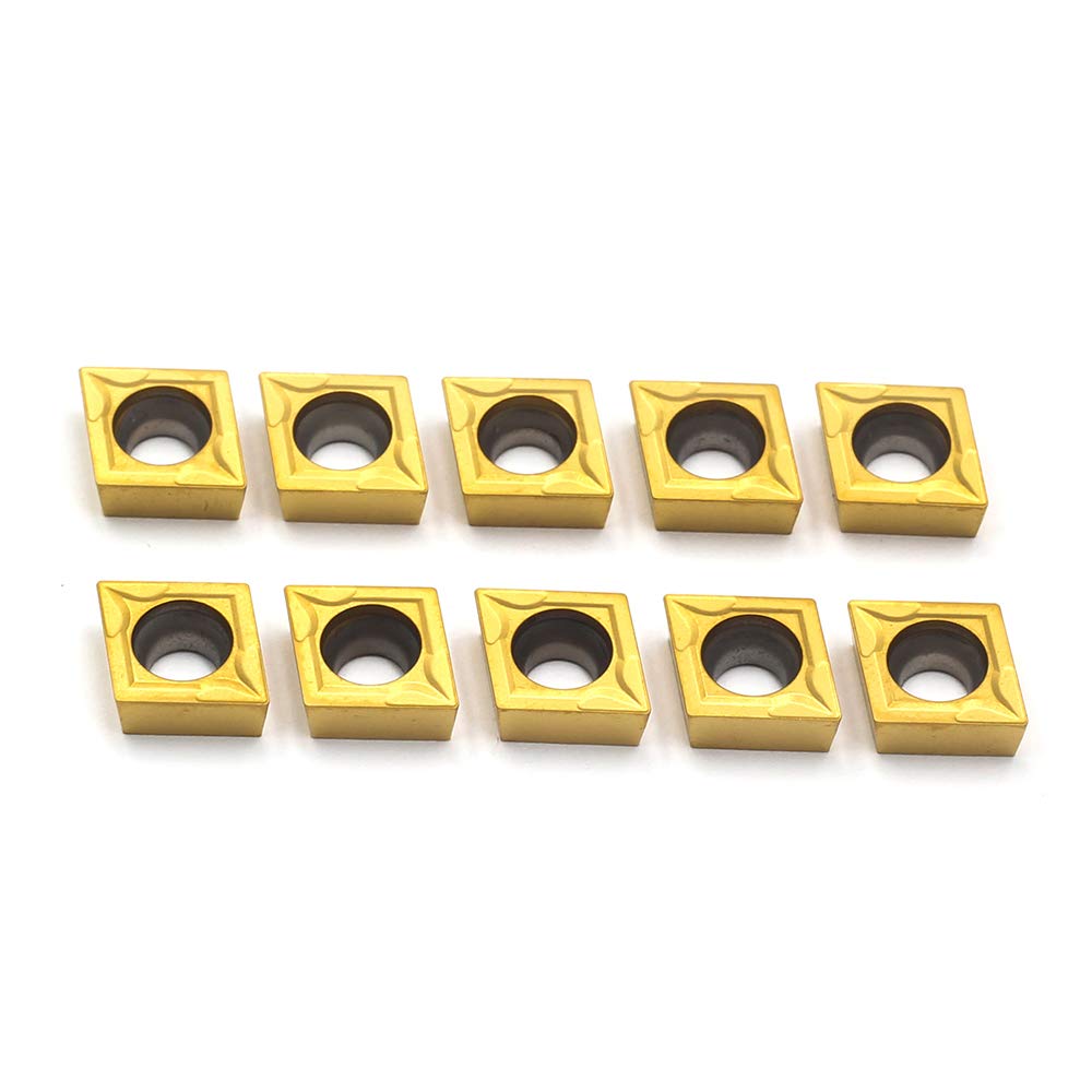 OSCARBIDE CCMT09T304/CCMT32.51 Carbide Turning Inserts 10Pcs