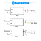 PoBaKra Air Differential Pressure Transmitters Dry Wind Difference Pressure Sensor 4-20mA Difference Pressure Gauges