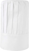 Tall Chef Hat Adjustable Elastic Baker Kitchen Cooking Grill BBQ Chef Cap for Women and Men Breathable Mesh Top