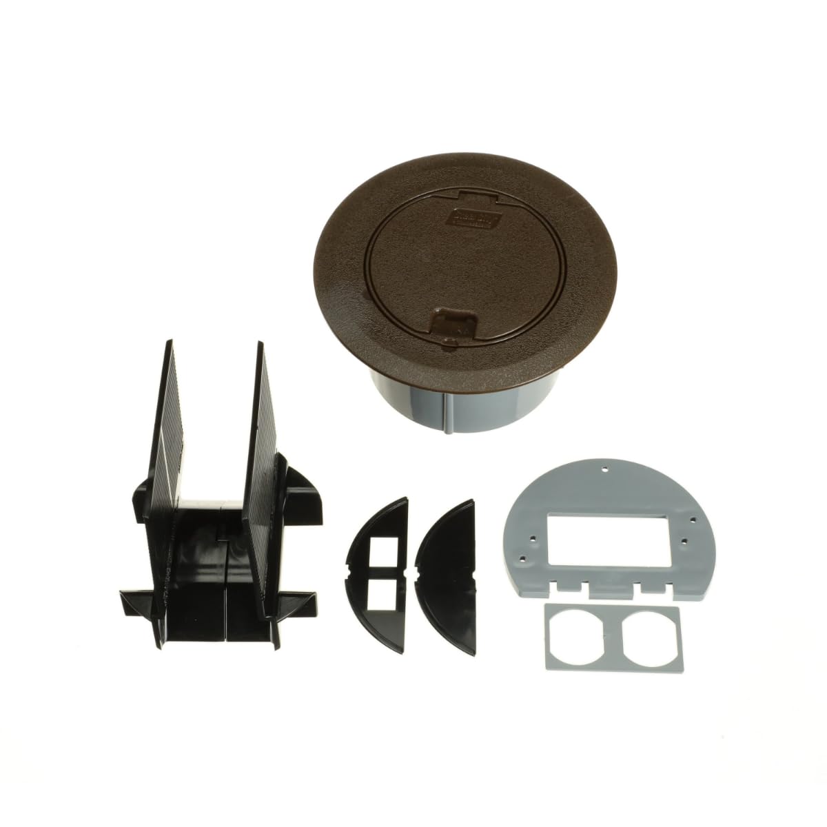 Thomas & Betts SF 68RCSTBRN ROUND RECESSED COVER