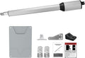 PKM-C05 Automatic Gate Opener Kit with Remote Control Kit for Medium Duty Single Swing Gates, 24V Motor Electric Gate