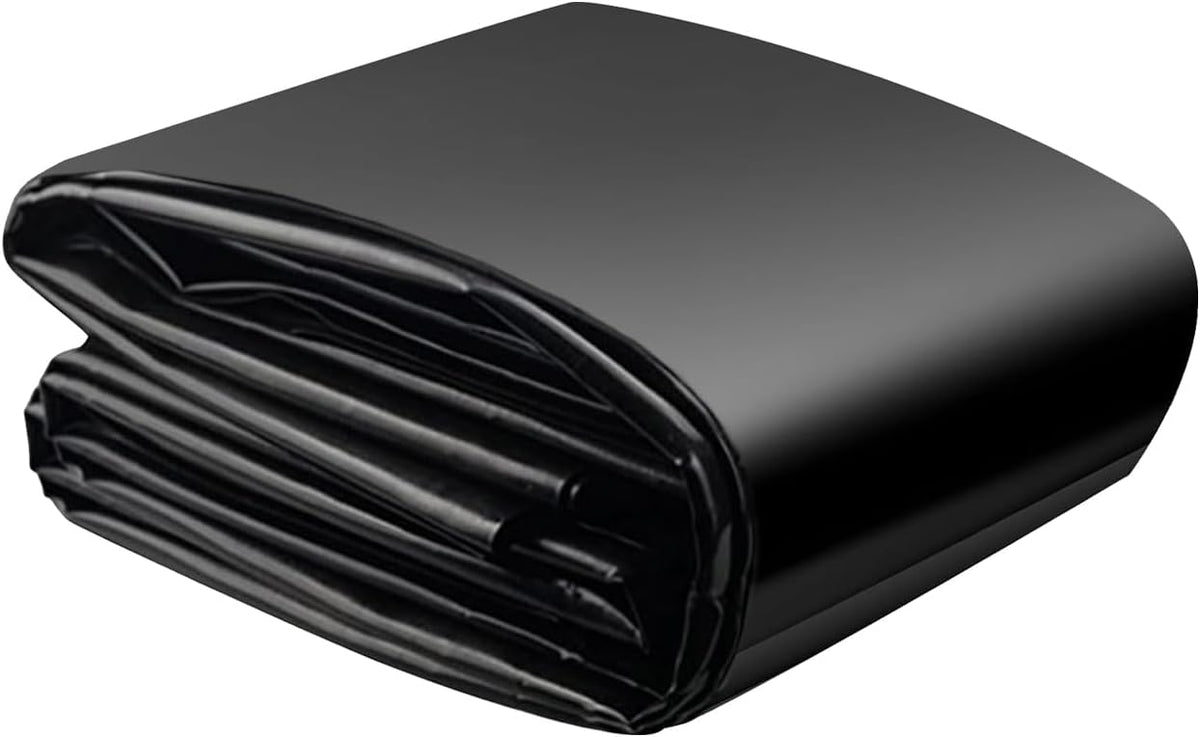 7 x 10 FT Pond Liner, 20 Mil HDPE Pond Liners for Outdoor Ponds