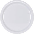 Kingline 10in Melamine Dinner Plate, 48 Count