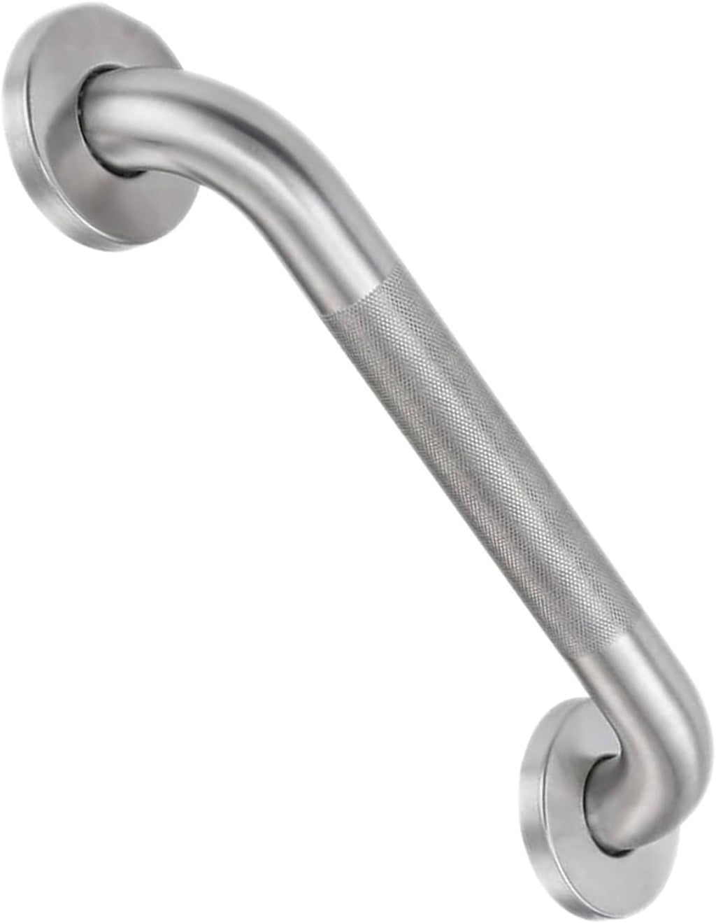 12 Inch Shower Grab Bar for Seniors,1.25'' Diameter 304 Stainless Steel Heavy Duty Anti-Slip Bathroom Safety Handicap