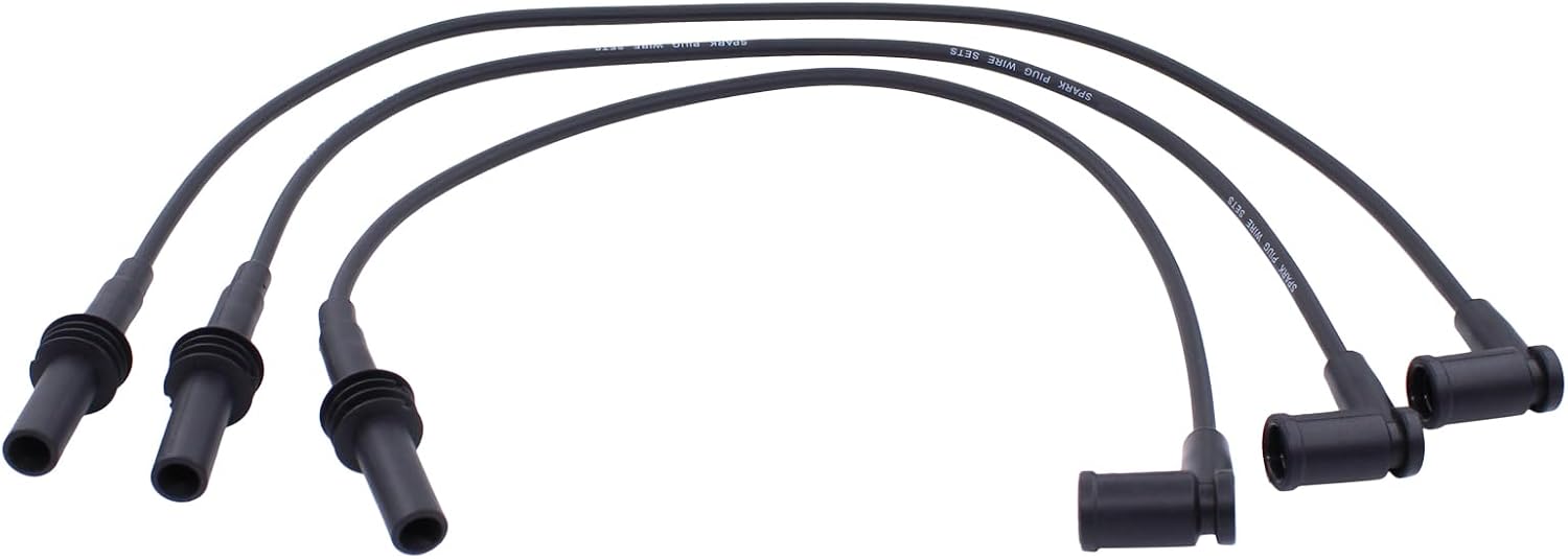 Ignition Coil and Spark Plug Wire Set for Dodge Dakota Nitro Ram 1500 | for Jeep Grand Cherokee Commander Liberty 3.7