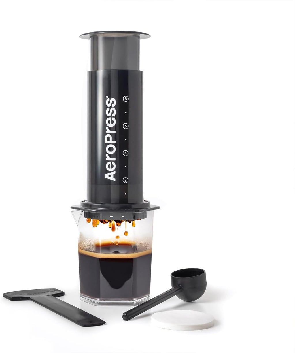 Original XL Coffee Press, All-in-One Large French Press, Pour-Over & Espresso Style Manual Brewer, 2 Min Brew for
