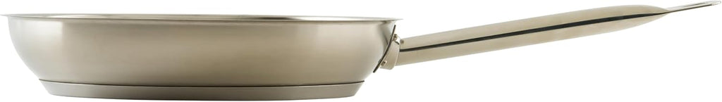 Winco 11" Stainless Steel Commercial-Grade Fry Pan