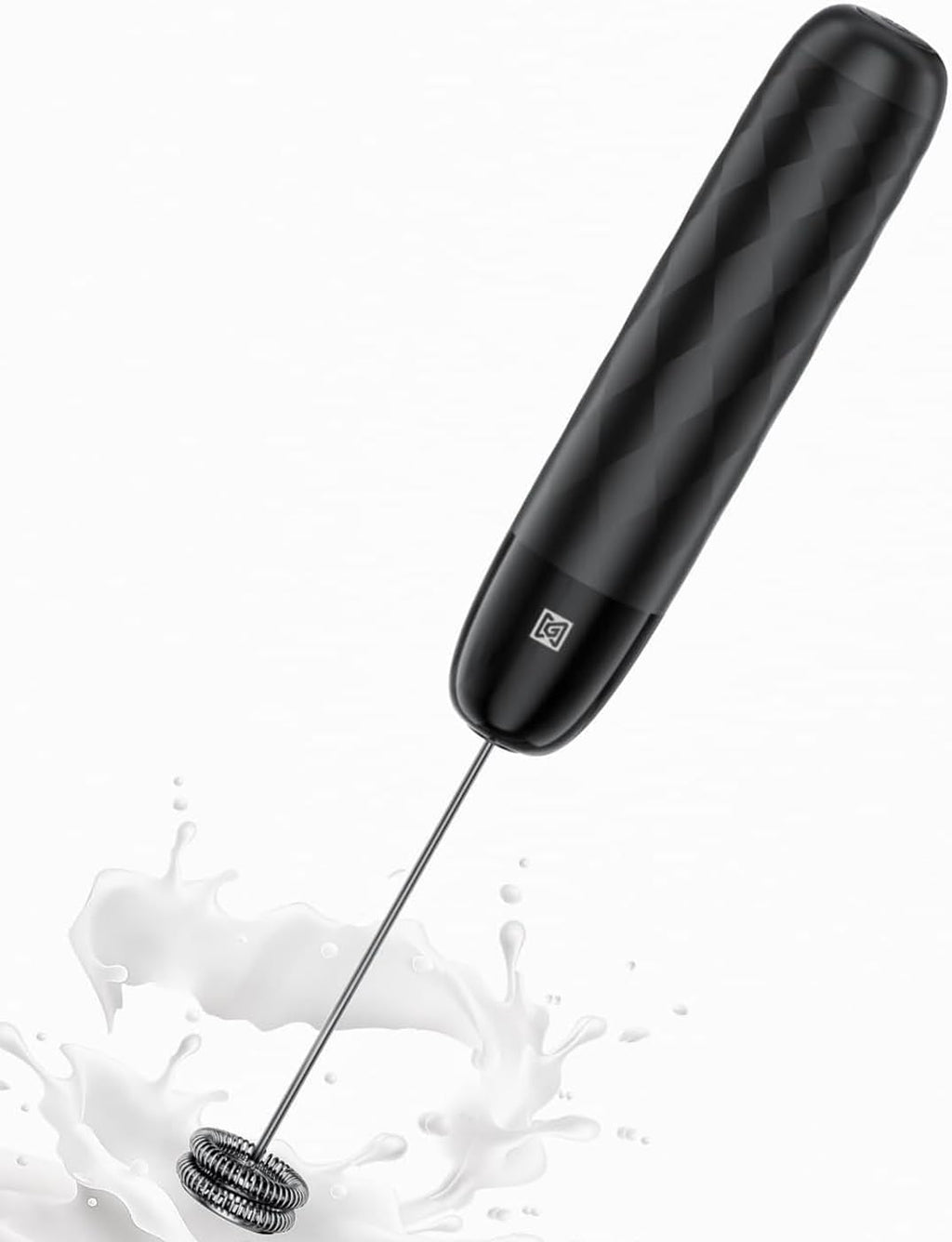 Rechargeable Milk Frother, LunaFro Mini with Detachable Wand | 8000RPM Turbo Motor, 1200mAh lithium battery, Compact