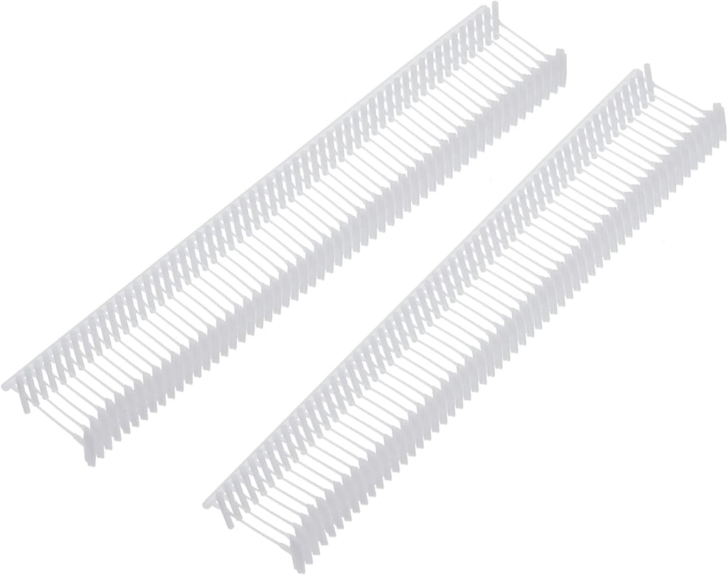 5000Pcs Standard Tagging Gun Fasteners,0.5 Inch White Garment Tags Label Gun Plastic Refills, Fabric Tag Attachments