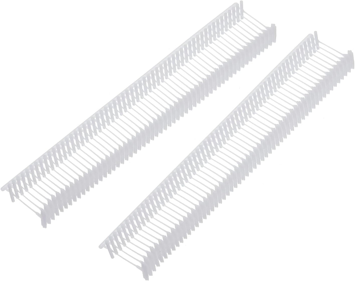 5000Pcs Standard Tagging Gun Fasteners,0.5 Inch White Garment Tags Label Gun Plastic Refills, Fabric Tag Attachments
