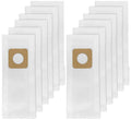 LEFITPA Replacement 12-Pack PU-2 Vacuum Bags for Panasonic and Sharp Upright U U-3 U-6