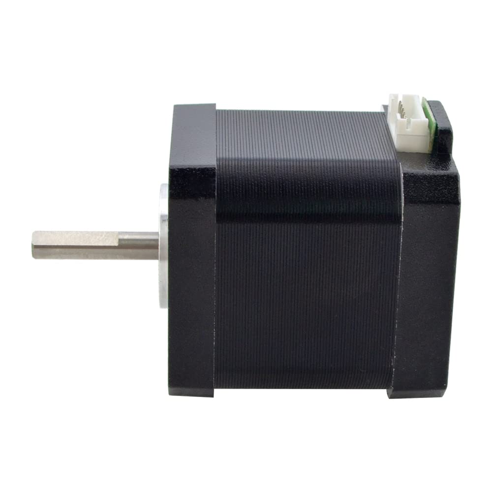 STEPPERONLINE Nema 17 Stepper Motor 2A 55Ncm Bipolar 1.8 Degree 4-Lead for 3D Printer CNC Extruder, 5 Pack