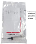 Biohazard Specimen Bags,500pcs 6x9in/15x25cm Sample Bags