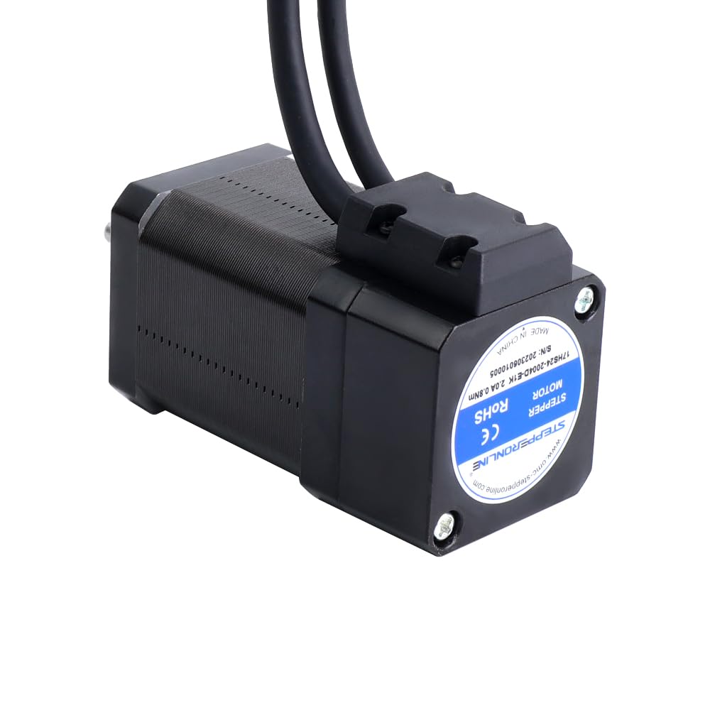 STEPPERONLINE Nema 17 Closed Loop Stepper Motor 80Ncm/113.29oz.in with Encoder 1000PPR(4000CPR)