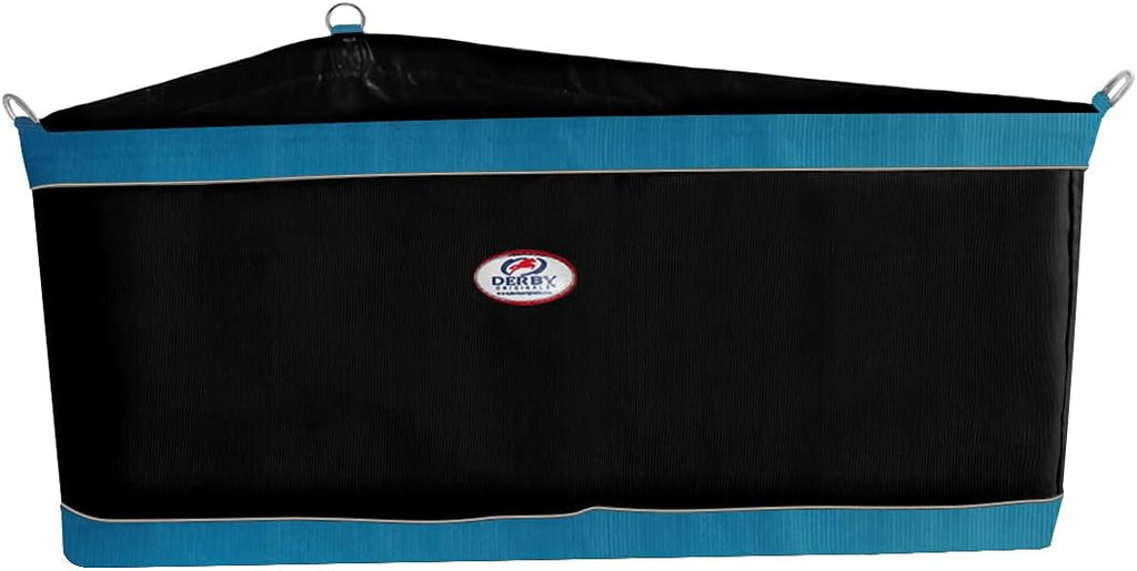 Patented Horse Corner Hay Feeder with Super Tough Bottom and 1 Year Warranty 1200D Designed for Trailers and Stalls