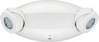 Lithonia Lighting Quantum Emergency Light, 2 Aimable Lamp Heads, 120/277V