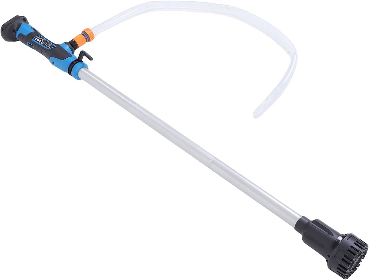 Cordless Stick Water Transfer Pump, 36LPM Rate, 36.2 Inch Pumping Depth, Battery Powered IPX8 Portable Handheld Pump