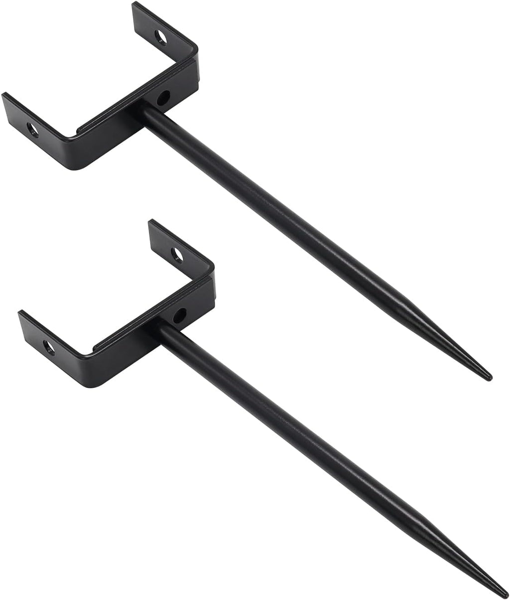 Rainwater Downspout Bracket - Heavy-Duty Galvanized Iron with Eco-Friendly Coating, Adjustable Size, Rust-Proof