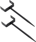Rainwater Downspout Bracket - Heavy-Duty Galvanized Iron with Eco-Friendly Coating, Adjustable Size, Rust-Proof