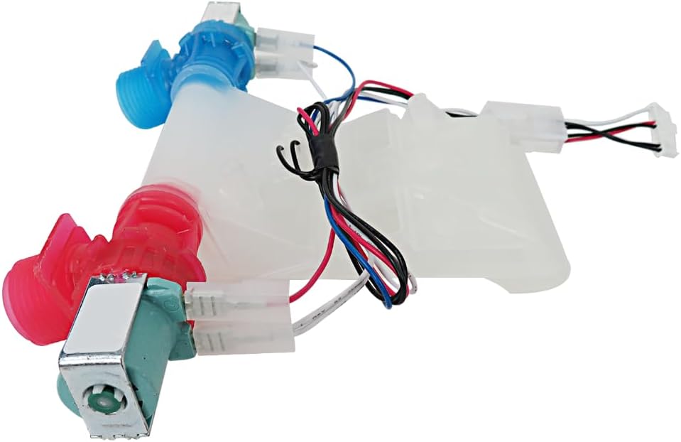New Washer Water Inlet Valve Replacement W11210459, W10701459, W10838319, W10869799, W11025984 Fit for Maytag MVWC465HW0, MVWC465HW1, MVWC465HW2, MVWC555DW1, NTW4516FW1