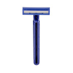 Disposable Razors, Shaving Razor, Twin Blade, Stainless Steel Blade, Blue, 50 Count, 1 Pack