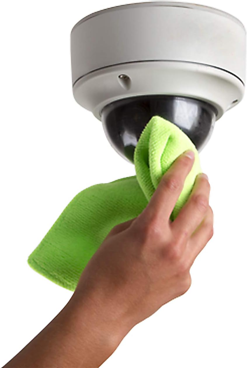 Surveillance Camera Cleaning Kit - Easy to Use on Indoor/Outdoor Camera Lenses & Domes - Includes 8oz of Specialty