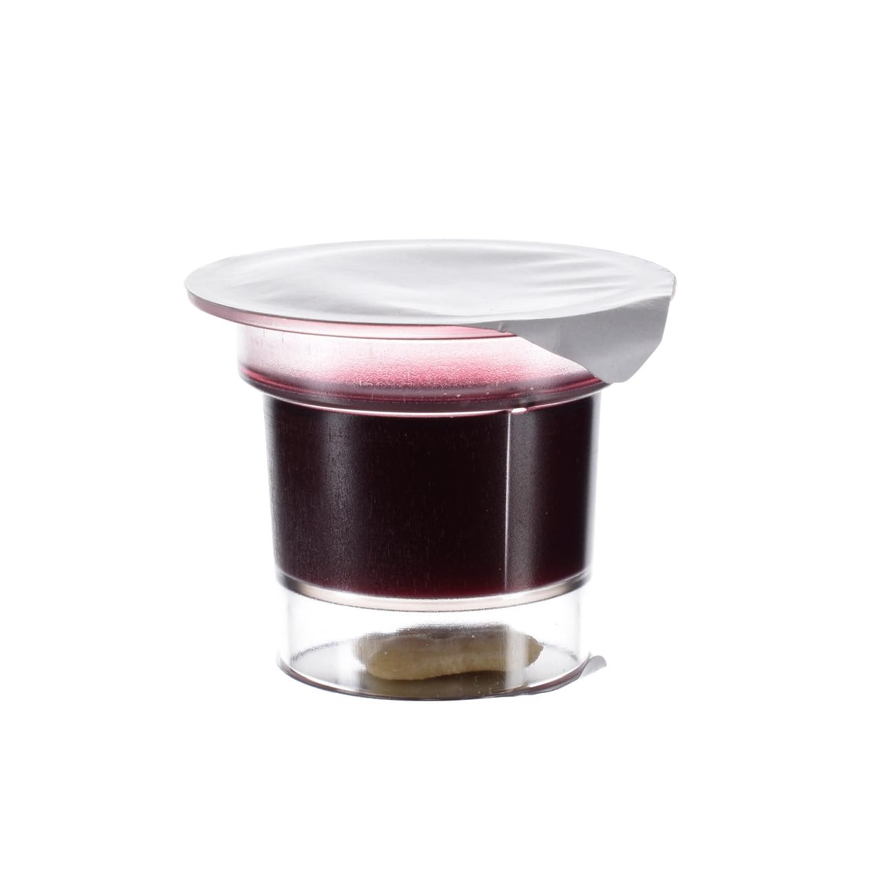 Prefilled Communion Cups 100 Count | Tray & Seatback Pew Compatible | Concord Grape Juice & Bread | Easy-Open
