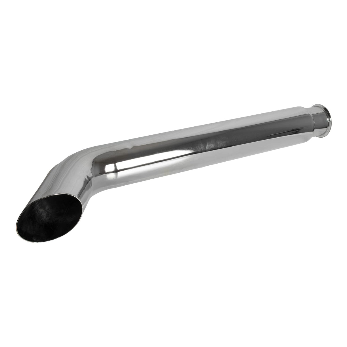 Exhaust Stack Pipe Compatible With JOHN DEERE 4320 4555 4955 Curved Chrome